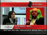 Carmen Aristegui entrevista a Brozo