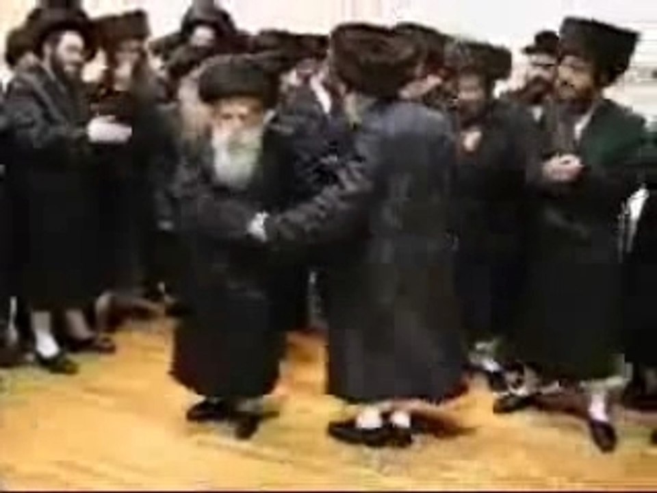 rabbin dansant sur du 50 cent