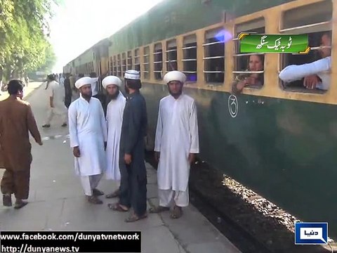 Dunya News - Toba Tek Singh: Train carring goods derailed from railway track