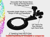 Fotodiox Flash Speedring Bracket for Nikon Canon Pentax Olympus Vivitar Metz Nissin Yongnuo