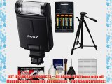 Sony Alpha HVL-F20M External Flash with Batteries