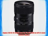 Sigma 210110 18-35mm Lens for F1.8 DC HSM for APS-C sized sensors (Black)
