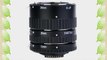 Neewer 12mm 20mm 36mm Black Auto Focus Macro Extension Tube Set for Nikon SLR cameras and Nikkor
