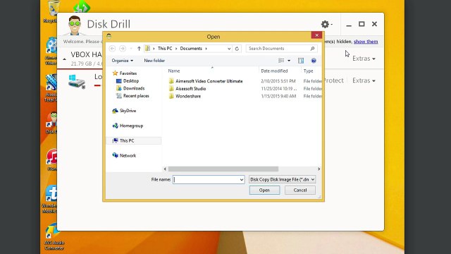 Recover deleted files with Disk Drill free Data recovery app
