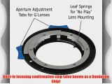 Fotodiox Pro Lens Mount Adapter with Dandelion AF Focus Confirmation Chip Nikon (includes G-type)