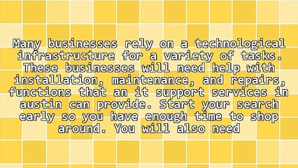 Some Concerns In Choosing IT Support Services