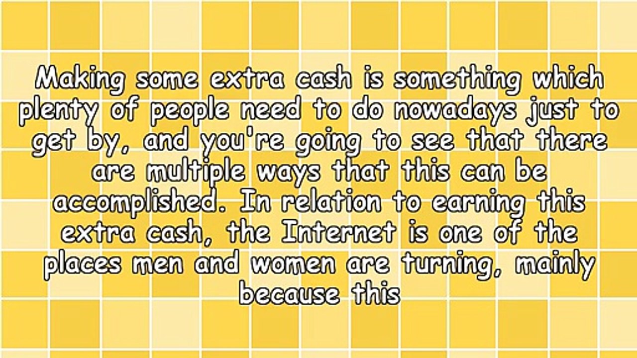 A Few Ways You Can Begin To Make Cash Online