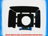 Opteka MB360 Digital Matte Box For Video and DSLR Camera Rigs and Cages