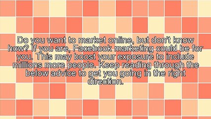 These Facebook Marketing Tips Can Really Make Your Business Take Off!