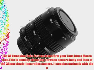 Meike Auto Focus Macro Extension Tube For NIKON AF AF-S DX FX
