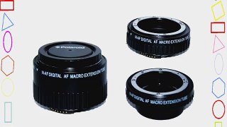 Polaroid Auto Focus DG Macro Extension Tube Set (12mm 20mm 36mm) For Nikon (PL-EXTN)