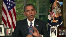 Obama urges us to end our addiction to fossil fuels (Peak Oil)