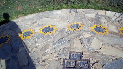 Cadran solaire humain