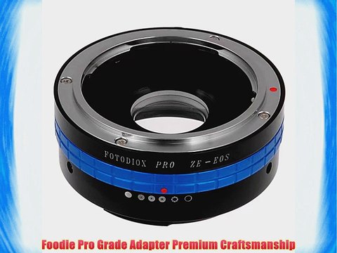 Fotodiox M(ZE)-EOS-G Pro Lens Mount Adapter Mamiya ZE (35mm) lens to Canon EOS EF Mount for