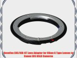 Novoflex EOS/NIK-NT Lens Adapter for Nikon G Type Lenses to Canon EOS DSLR Cameras