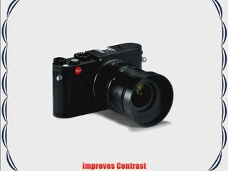 Leica Vario Lenshood for Digital Camera (Black)