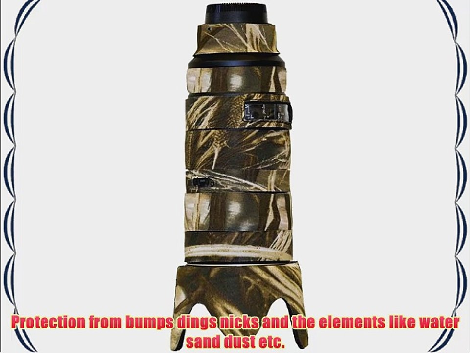 LensCoat LCN70200V2M4 Nikon 70-200 VR II Lens Cover (Realtree Max4 HD)