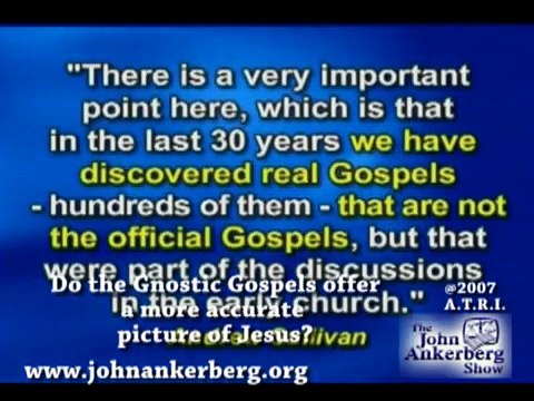 Gnostic Gospels picture of Jesus.