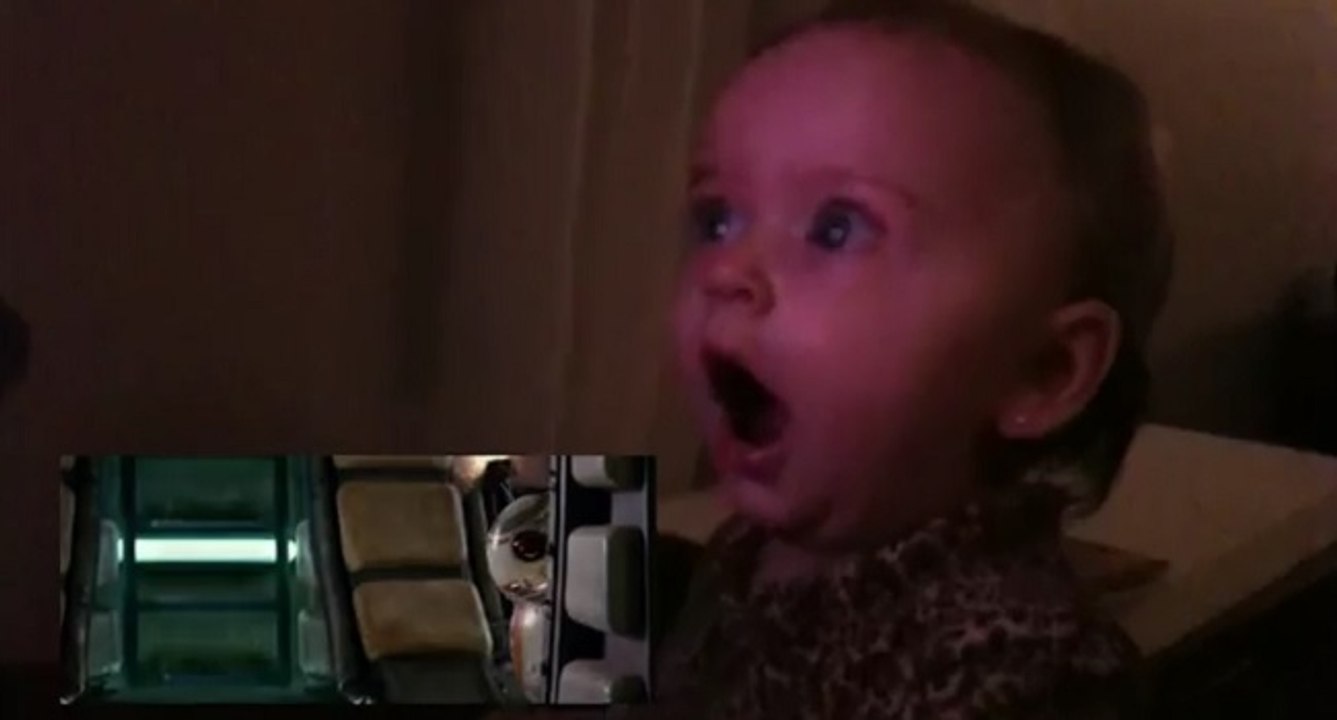Réactions de bébés au teaser de Star Wars 7