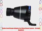 Kenko Lens2Scope Adapter for Nikon Mount Lenses - Straight Eyepiece