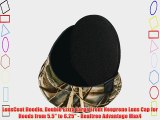 LensCoat Hoodie Double Extra Large Front Neoprene Lens Cap for Hoods from 5.5 to 6.25 - Realtree