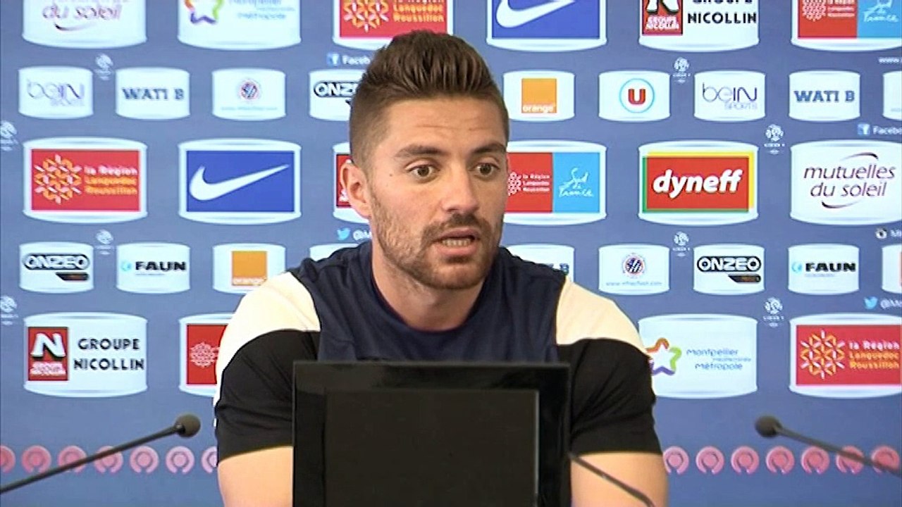 Anthony Mounier avant ASSE vs MHSC (34ème journée L1)