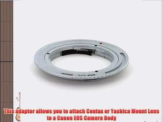Kipon Contax Yashica Lens to Canon EOS Body Adapter