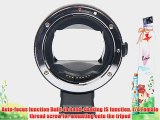 T Tocas? Newest Version Electronic Auto Focus EF-NEX EF-EMOUNT FX Lens Mount Adapter for Canon