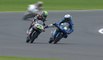 Clash entre deux motards au Moto GP