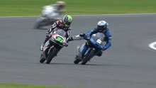 Clash entre deux motards au Moto GP