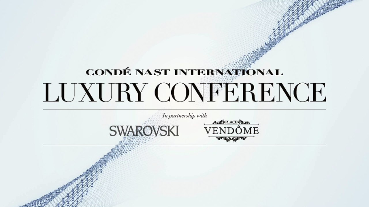 Reginald Brack à la Condé Nast International Luxury Conference