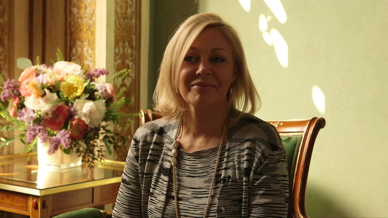 Nadja Swarovski à la Condé Nast International Luxury Conference