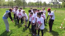 VIDEO. Cent élèves de Châteauroux ont couru pour ELA