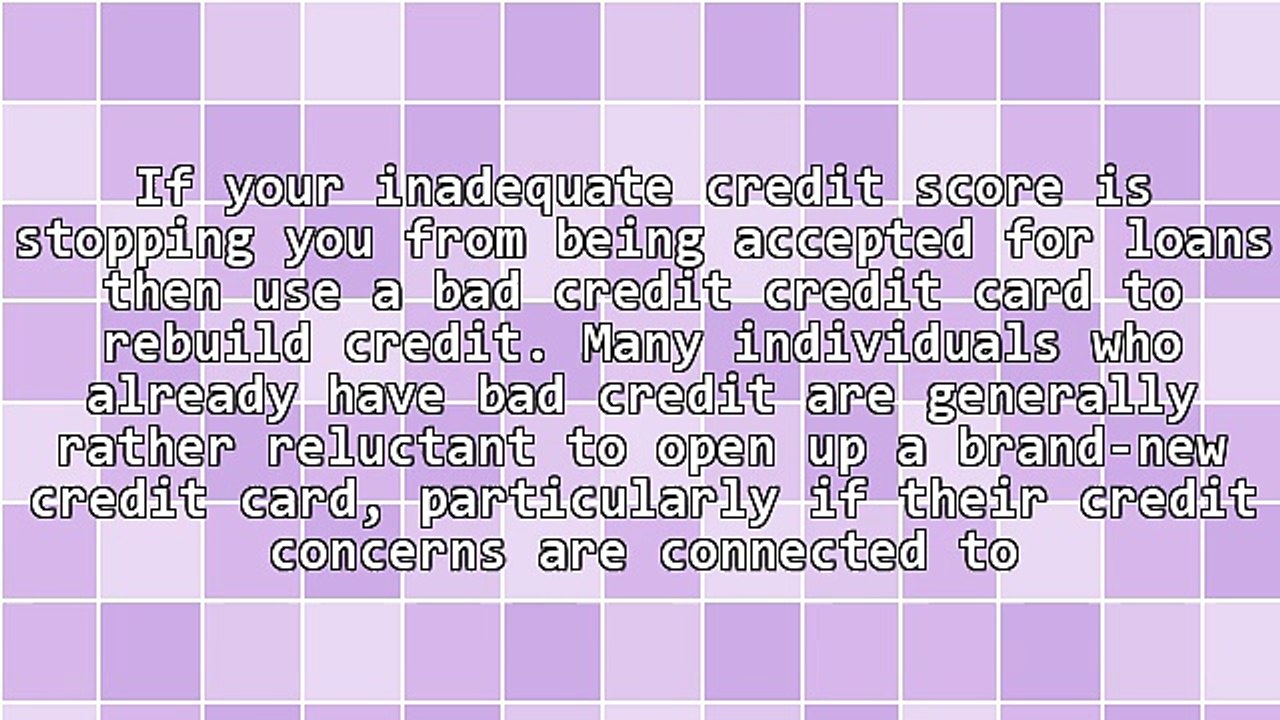 Credit Cards For Bad Credit To Improve Credit Scores