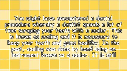 The Significance Of Ultrasonic Dental Cleaning