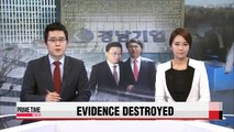 Prosecutors say businessman's aides hid or destroyed bribery list evidence
