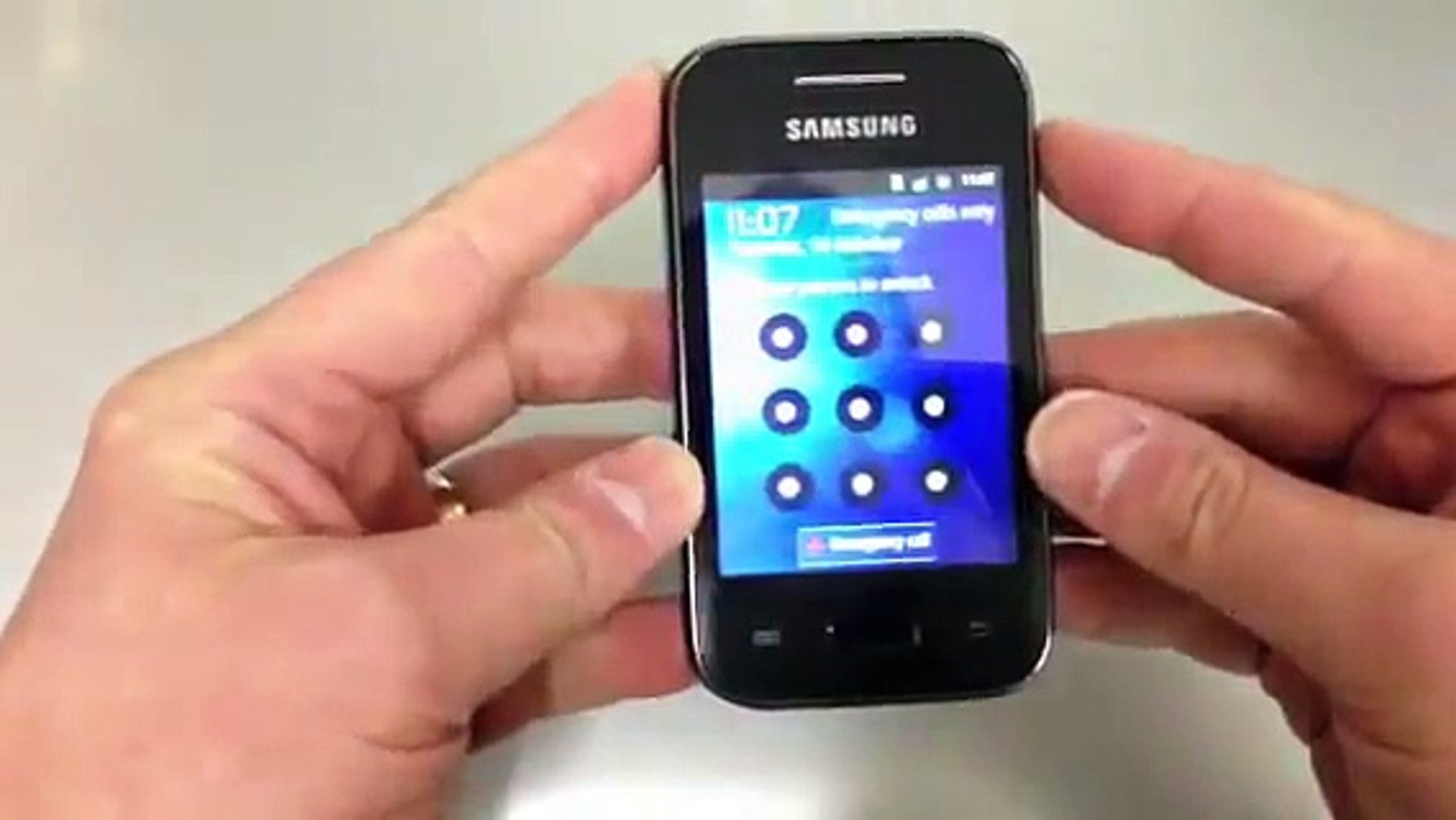 How To Remove Pattern Password Lock From Samsung Galaxy Y S5360 S5363 Video Dailymotion