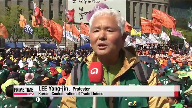 Hundreds of thousands in Korea strike against gov't labor reforms