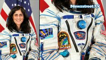 Astronaut Sunita Williams visits Taj Mahal