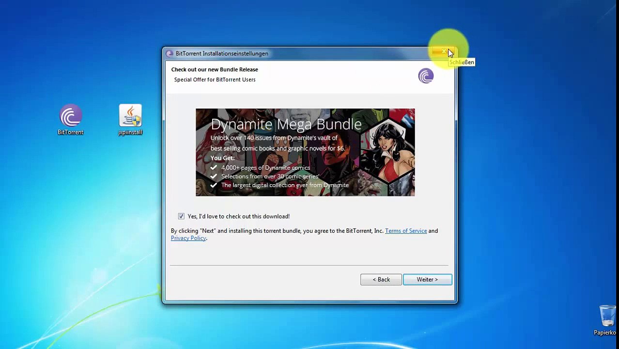 Unchecky, kujdestar per fillestaret
