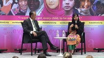 Malala Yousafzai, the Girl Who Survived a Taliban attack, Speaks w/ Jim Kim about Girls' Education