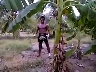 Black vs White fighting scene with some solid things very funny