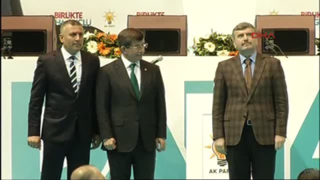 Konya5başbakan Davutoğlu, Milletvekili Adayları Tanıtım Toplantısında Konuştu