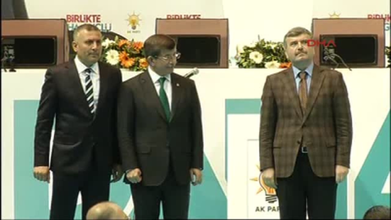 Konya5başbakan Davutoğlu, Milletvekili Adayları Tanıtım Toplantısında Konuştu