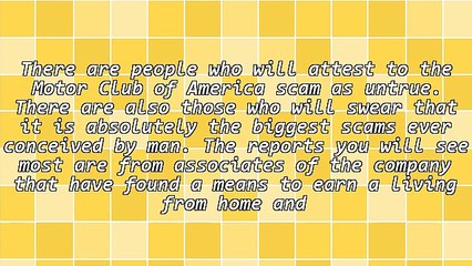 Motor Club Of America Scam Or Not Scam