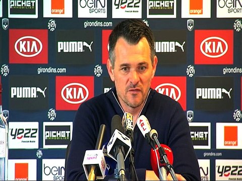Point Presse - Willy Sagnol - Bordeaux vs Metz