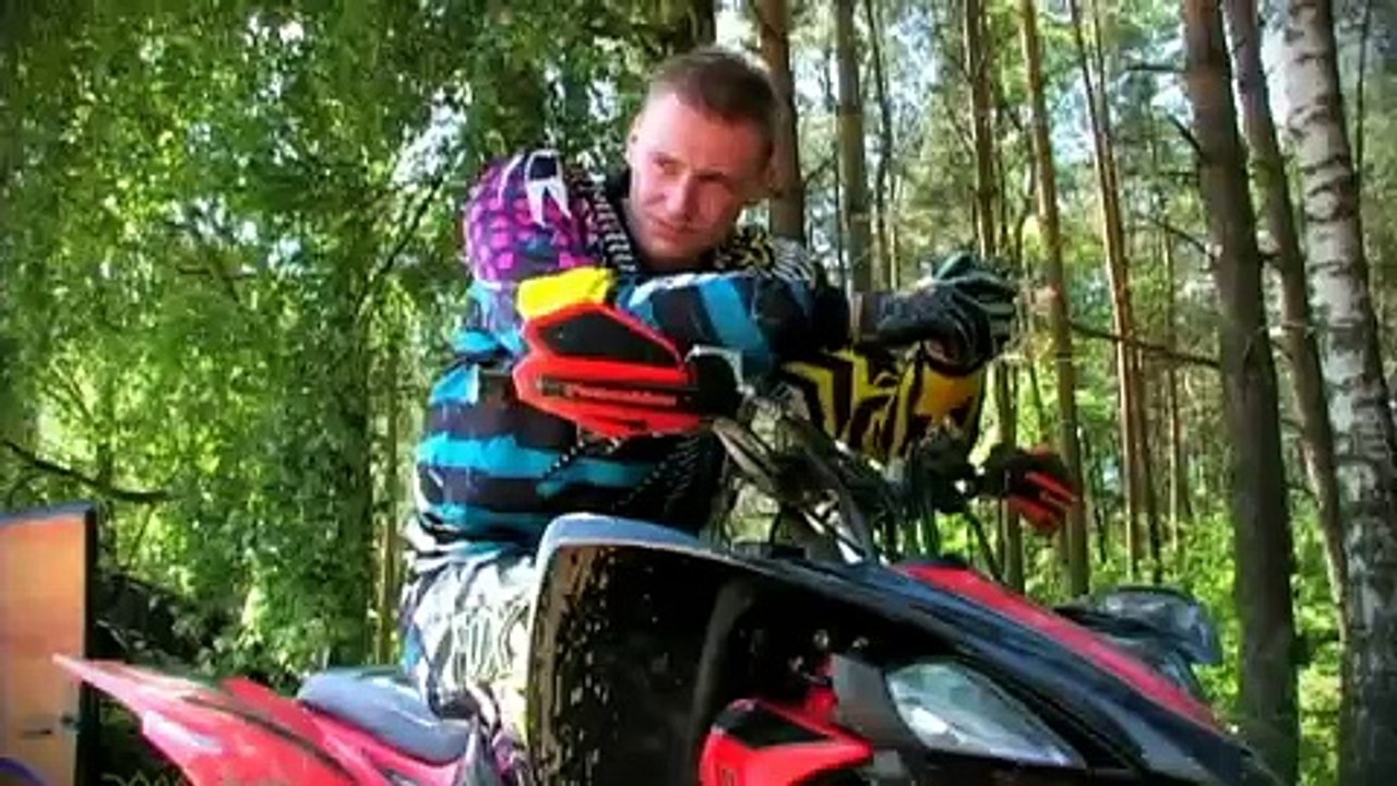 Quad Yamaha motocross