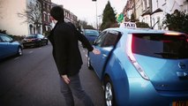 The Big Turn On Challenge - UK - Muireann - Bangs and a Bun - Taxi - #NissanLEAFcar30