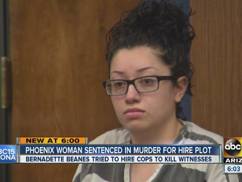 Phoenix woman sentenced in murder for hire