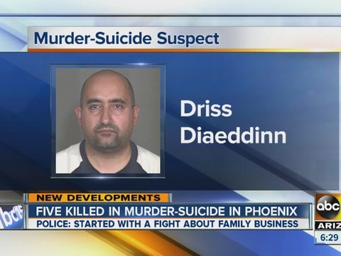 Suspected gunman, victims identified in Phoenix family shooting